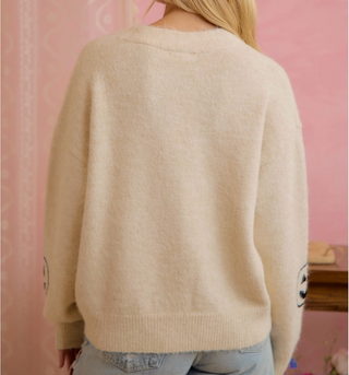 Halloween Ghost Pumpkin Cardigan