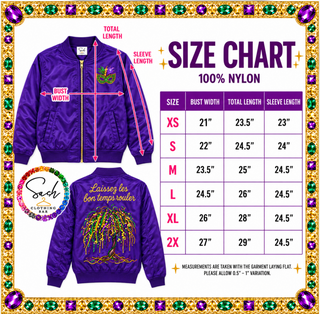 Mardi Gras Sequin Lagniappe Jacket