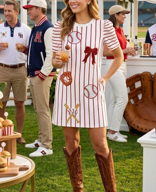 Baseball Sequin Dress