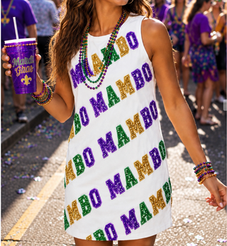 Mardi Gras Mambo Sequin Dress