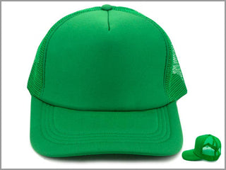 Green Mesh Trucker Hat 